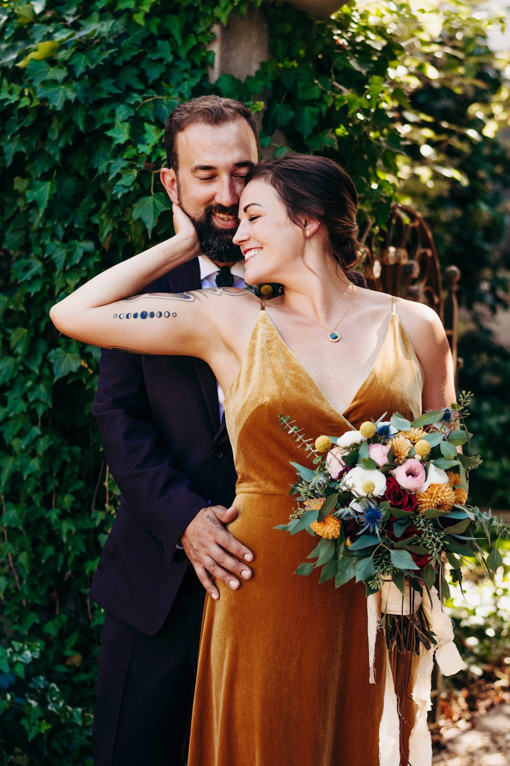 Goldmine wedding