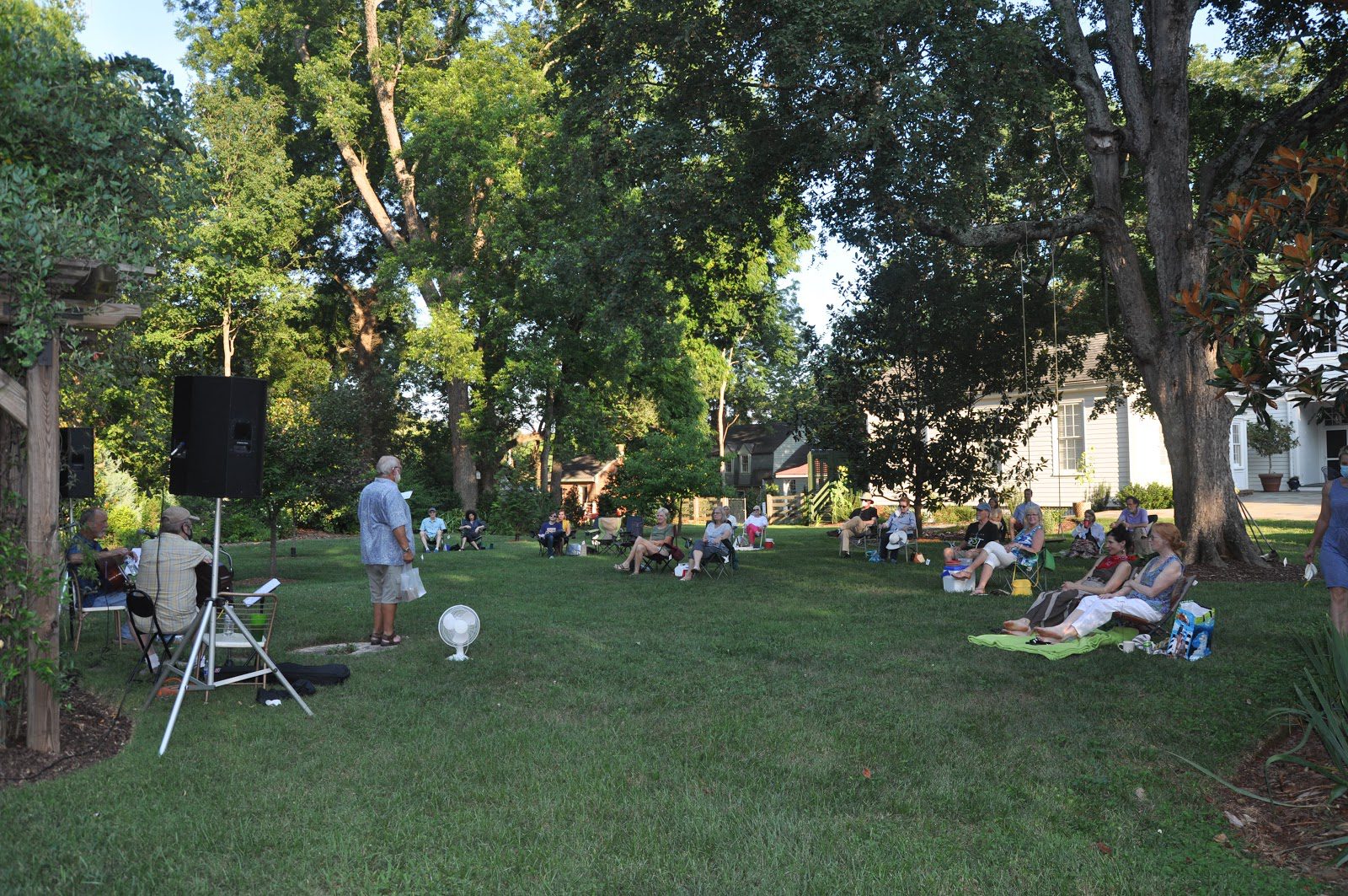 Enjoy live music (safely) at the Garden Concert on Sunday.