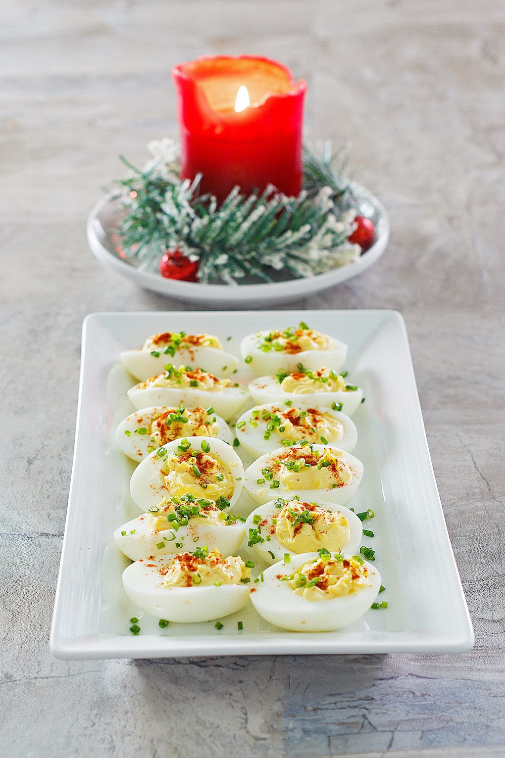 deviled eggs