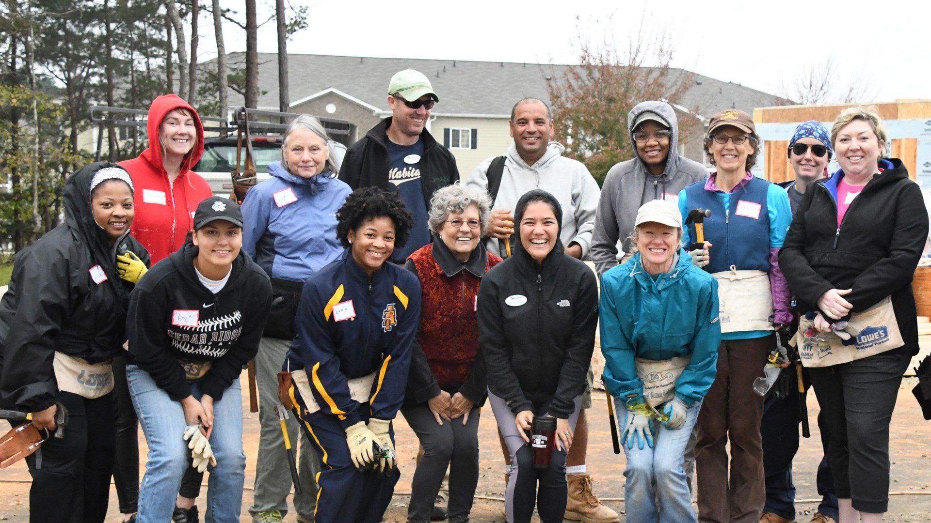 Habitat For Humanity Volunteers