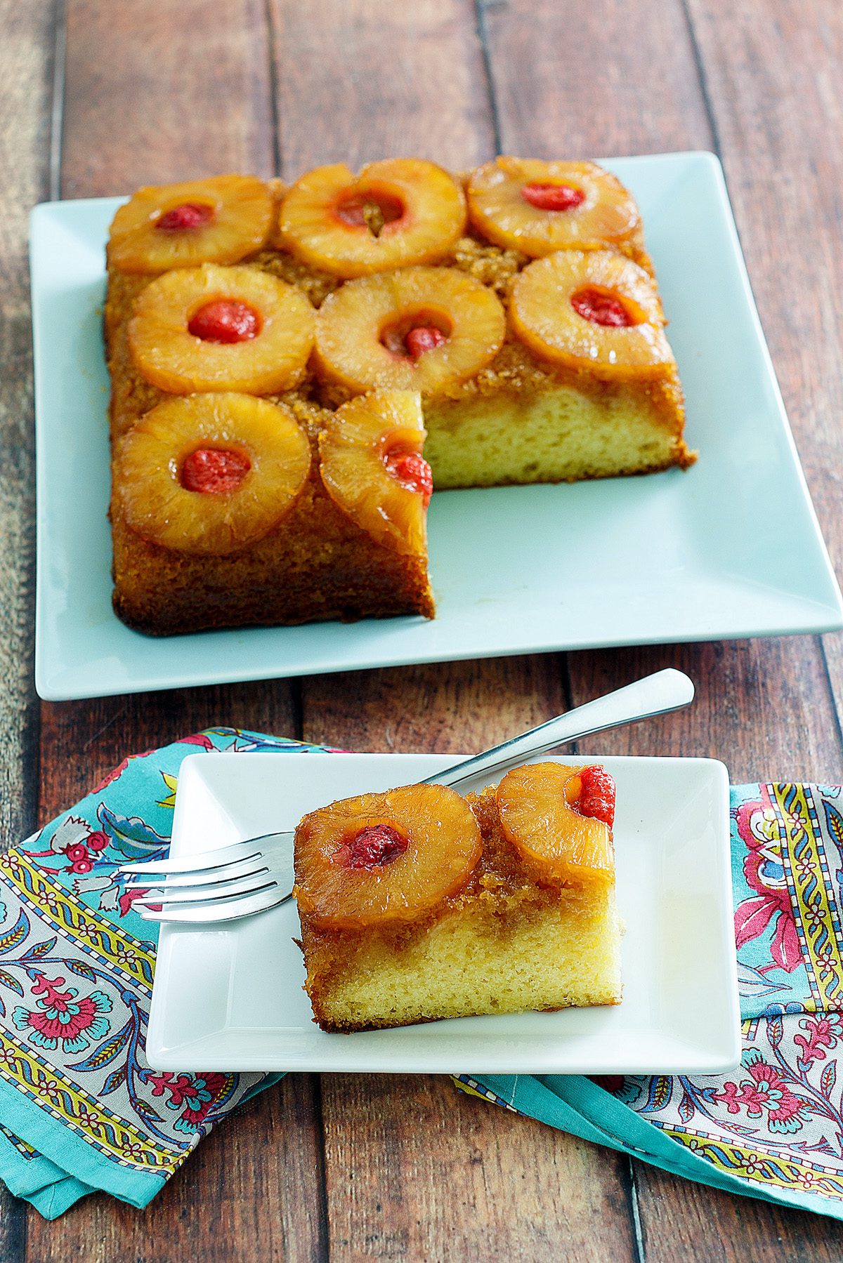 Pineapple upside-down cake