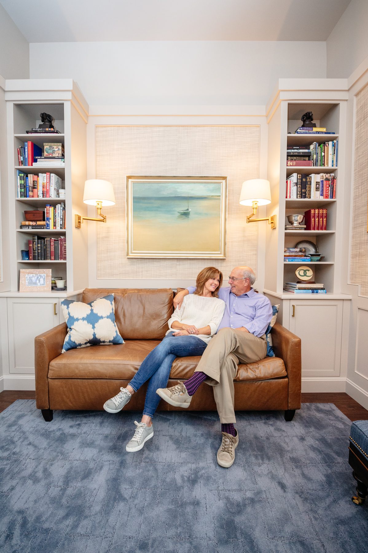 Johnny and Viki in their East 54 condo