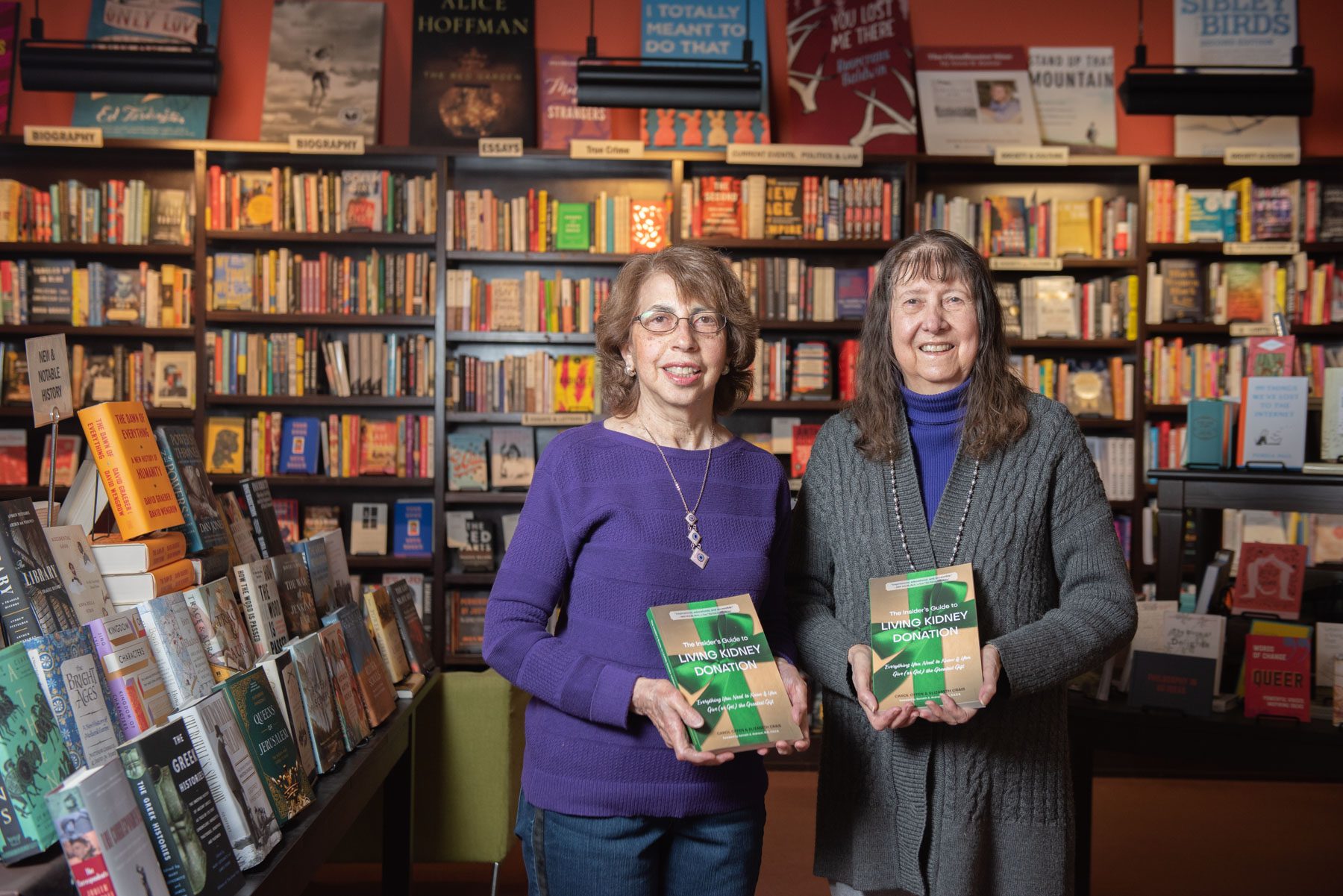 book advocating kidney donations