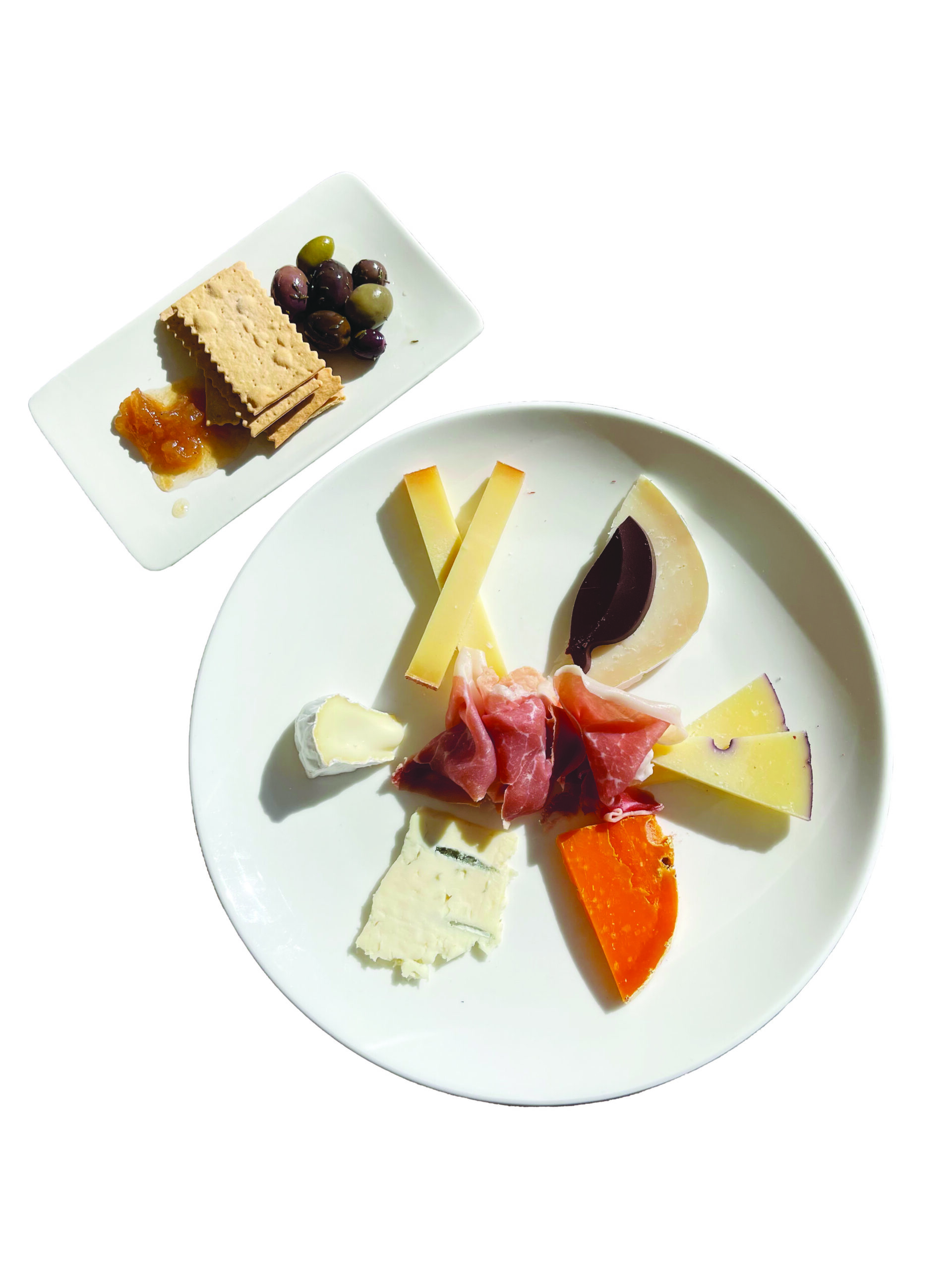 The Cheese Shop cheese plate