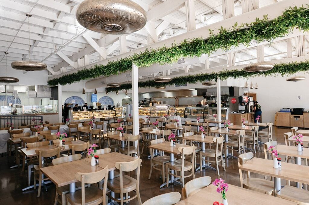 Med Deli's brand new restaurant.