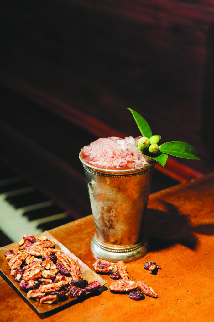 Holiday cocktails from past recipes of Chapel Hill Magazine